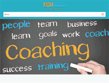 Tablet Screenshot of fcncoachtraining.com